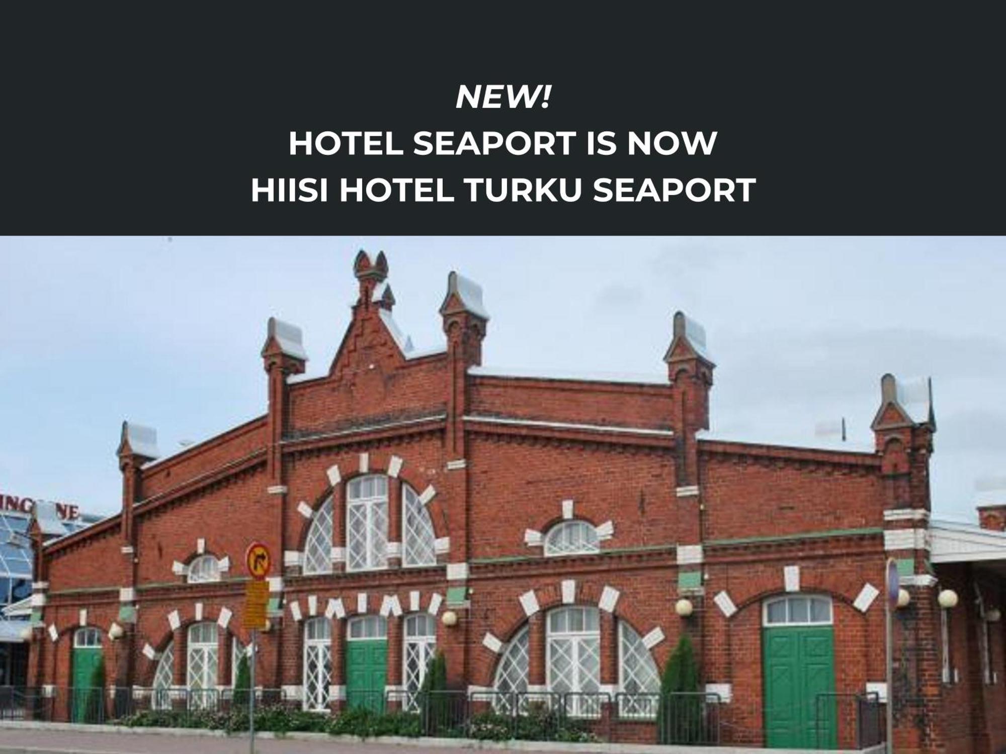 Hiisi Hotel Turku Seaport Eksteriør billede